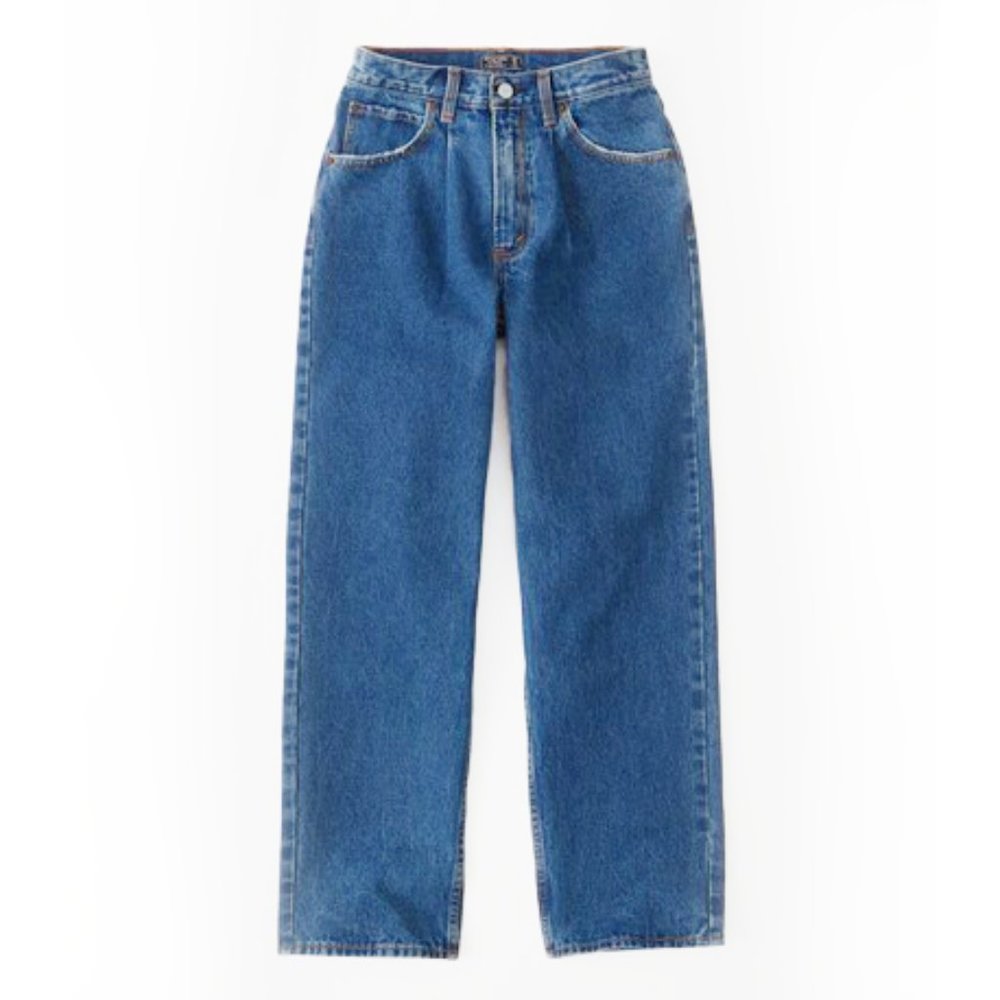 Abercrombie High-Waisted Wide Leg Jean (2015)
